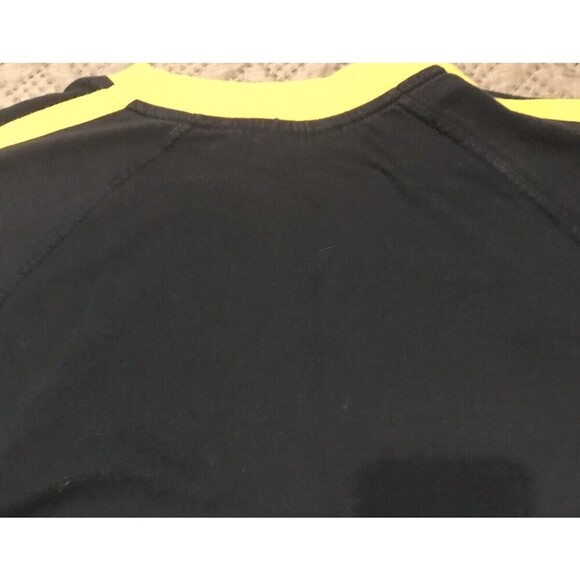 Wallabies Official Rugby Short Sleeve Tee XL VTG Navy Yellow Green Thick Shirt - Picture 8 of 10